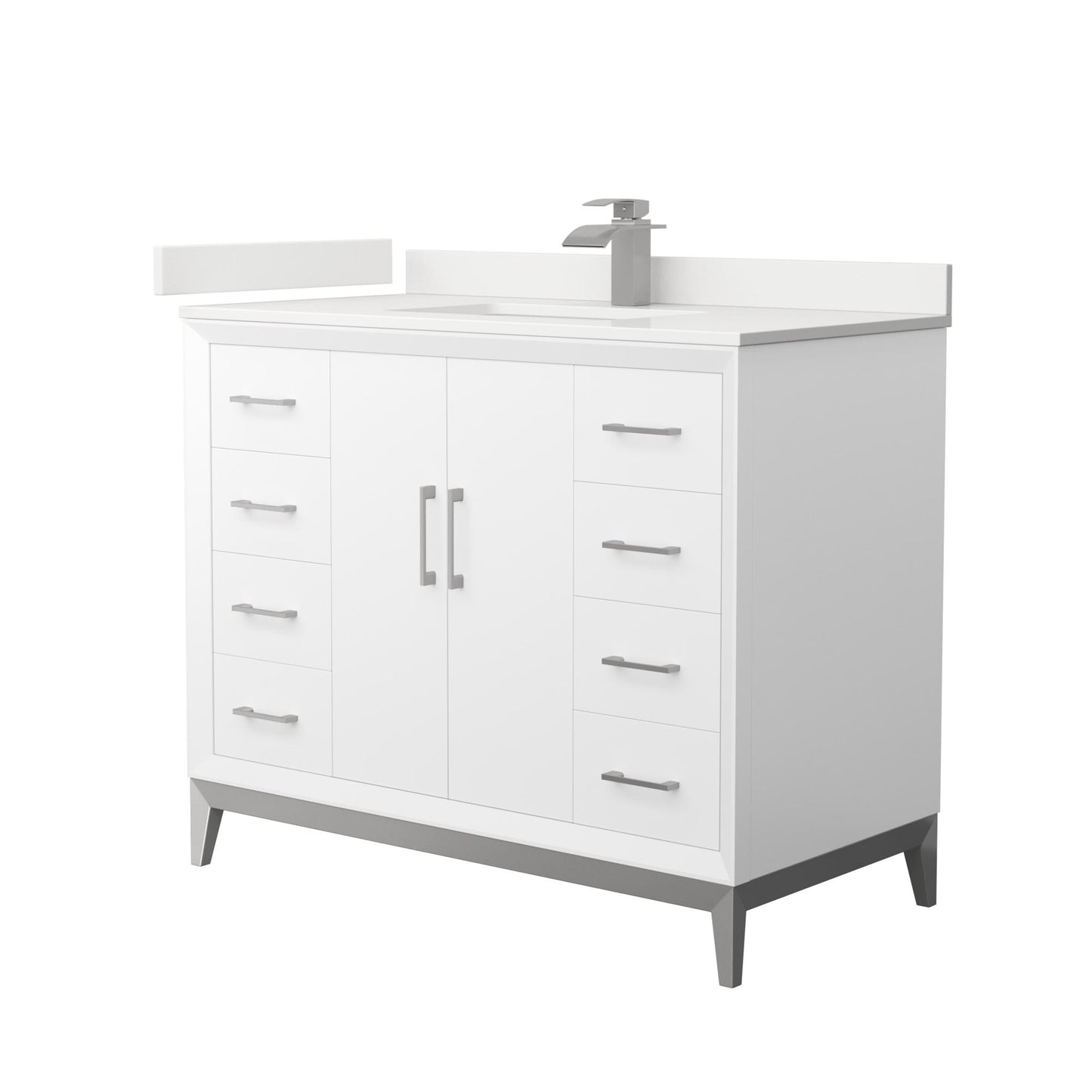 Amici Single Bathroom Vanity - 42W x 35.25H x 22D