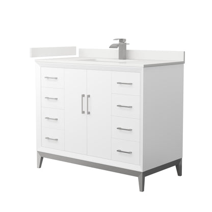 Amici Single Bathroom Vanity - 42W x 35.25H x 22D