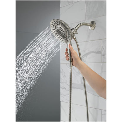 In2ition 1.75 GPM 2-in-1 Multi Function Shower Head / Handshower with Hose and Shower Arm Mount Included - Limited Lifetime Warranty