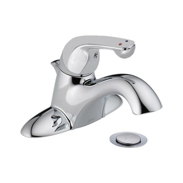 HDF® Centerset Lavatory Faucet, ADA, 1 Handle, 3-Hole, 0.5 gpm, Chrome