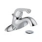 HDF® Centerset Lavatory Faucet, ADA, 1 Handle, 3-Hole, 0.5 gpm, Chrome