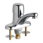 Metering Lavatory Faucet, ADA, 1 Handle, 2-Hole, 0.5 gpm, Polished Chrome