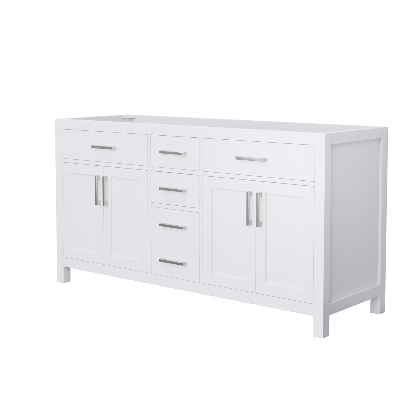 Beckett Double Bathroom Vanity - 65W x 34.25H x 21.5D
