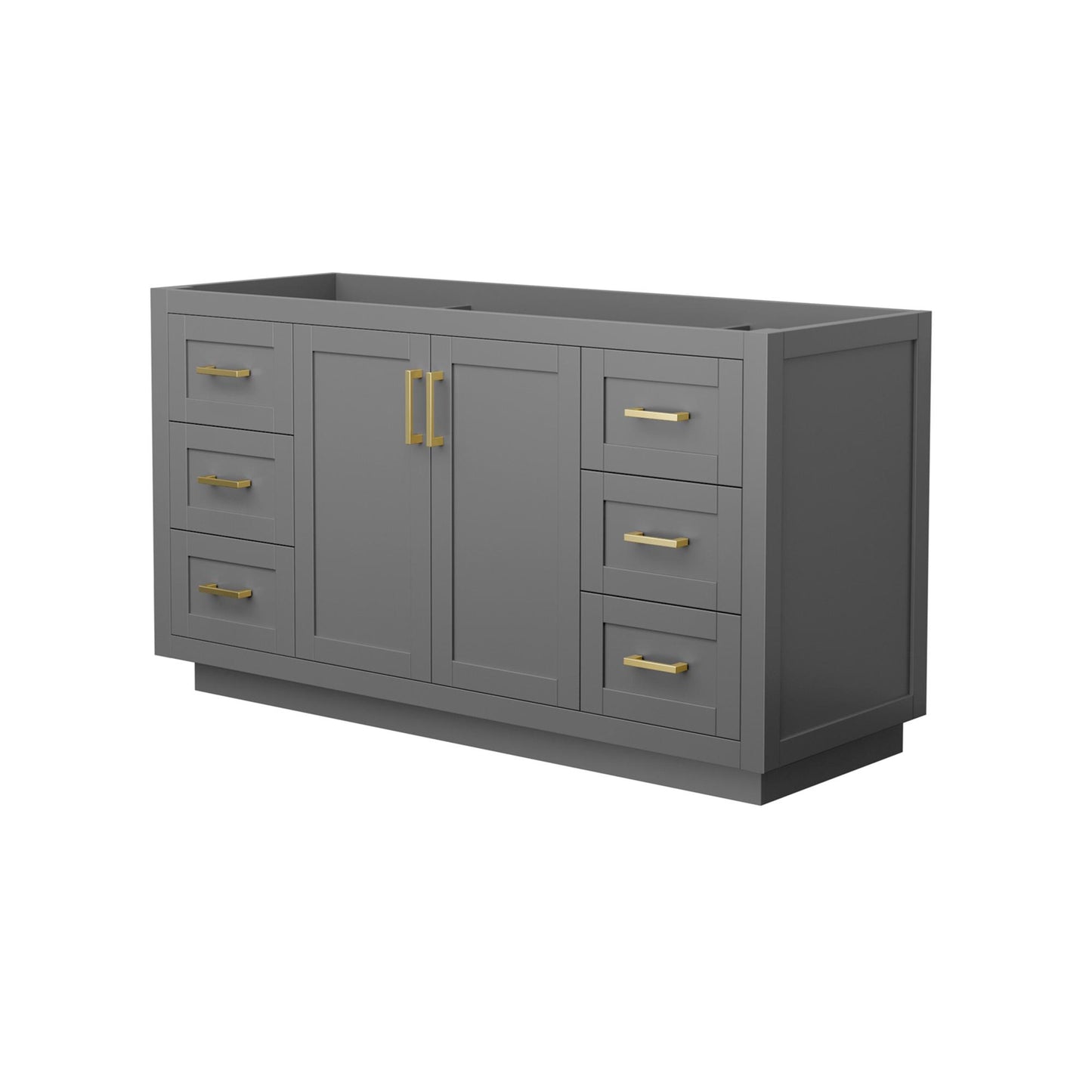 Miranda Single Bathroom Vanity - 59.25W x 33H x 21.75D