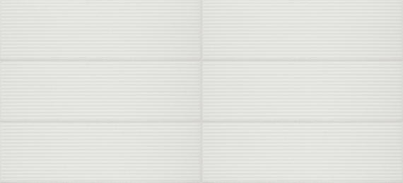 Stencil White Rectangle, Linear 4X12 Matte
