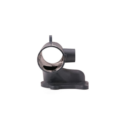 Horizontal Right Hand Closet Carrier Fitting, 4 in, 500 lb, Cast Iron
