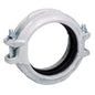 Rigid Coupling, 2-1/2 in, Groove, Ductile Iron, Galvanized