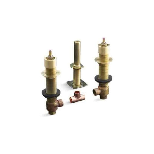 P300-K High-Flow Valve System, 1/2 in Inlet, Solid Brass Body