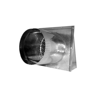 Vent Air Intake, 7 in, Galvanized, 28 ga