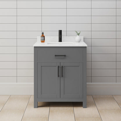 Beckett Single Bathroom Vanity - 30W x 35H x 22D