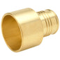 Adapter, 1-1/4 in, Crimp PEX x C, Brass