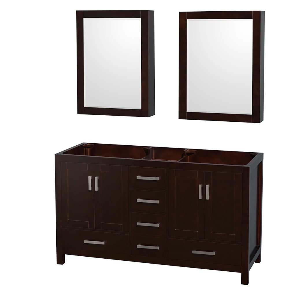 Sheffield Double Bathroom Vanity - 59W x 35H x 21.5D
