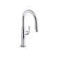 Edalyn™ by Studio McGee Kitchen Faucet, Deck Mount, 1 Lever Handle, 1-Hole, Polished Chrome