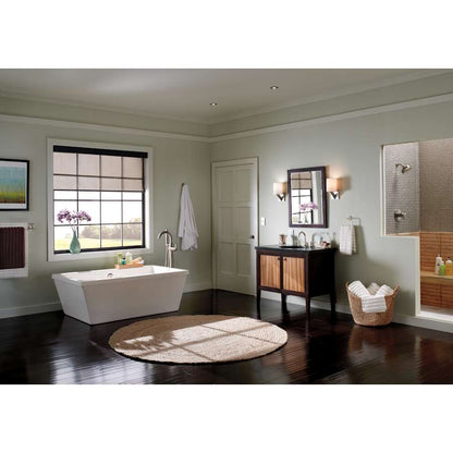 Trinsic Floor Mounted Tub Filler with Integrated Diverter and Hand Shower - Less Rough In