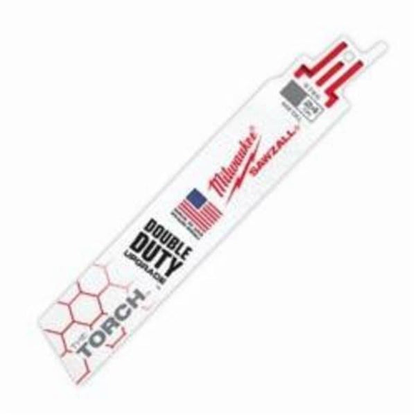 SAWZALL® The Torch™ Double Duty Reciprocating Saw Blade, 6 in L, 24 tpi, 0.042 in THK, 5-Pack