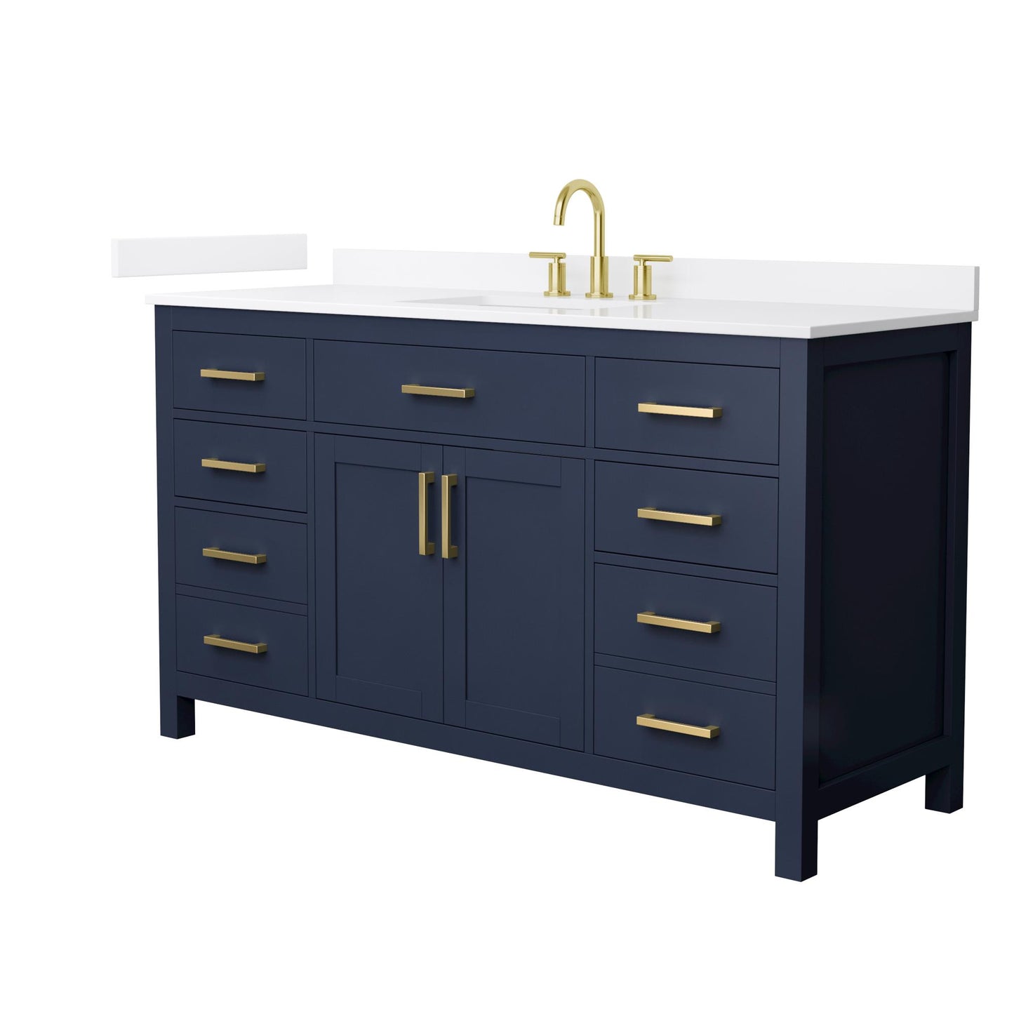 Beckett Single Bathroom Vanity - 60W x 35H x 22D