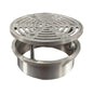 TS6 Floor Drain Top, 6 in, Round, Stainless Steel