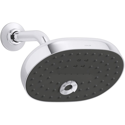 Statement 1.75 GPM Multi Function Shower Head with MasterClean Sprayface and Katalyst Air Induction Technology