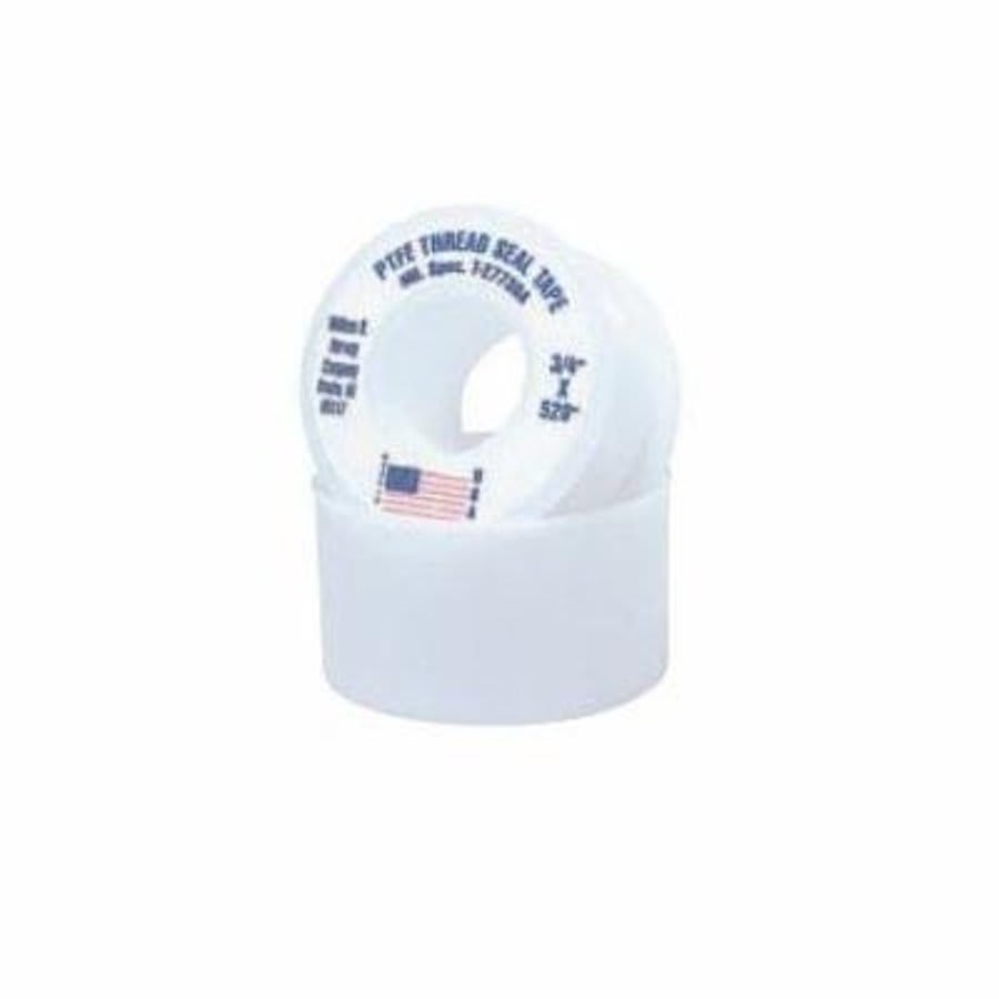 Teflon Tape, 3/4 in W, 1296 in L, White