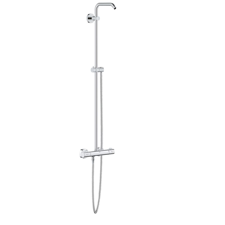 New Tempesta Double Handle Thermostatic Shower System 10-13/16" Shower Arm- Less Shower Head and Handshower