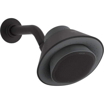Moxie 1.75 GPM Single Function Shower Head with Bluetooth Technology