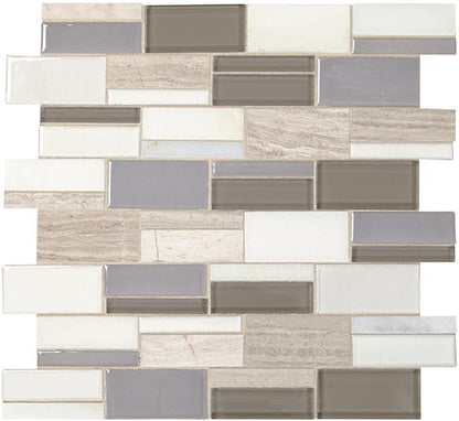 Midpark Mosaics Rainstorm Trapezoid Random 1X1 Matte