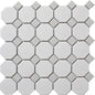MG WHITE 12X12 OCT MOS GRAY DOT