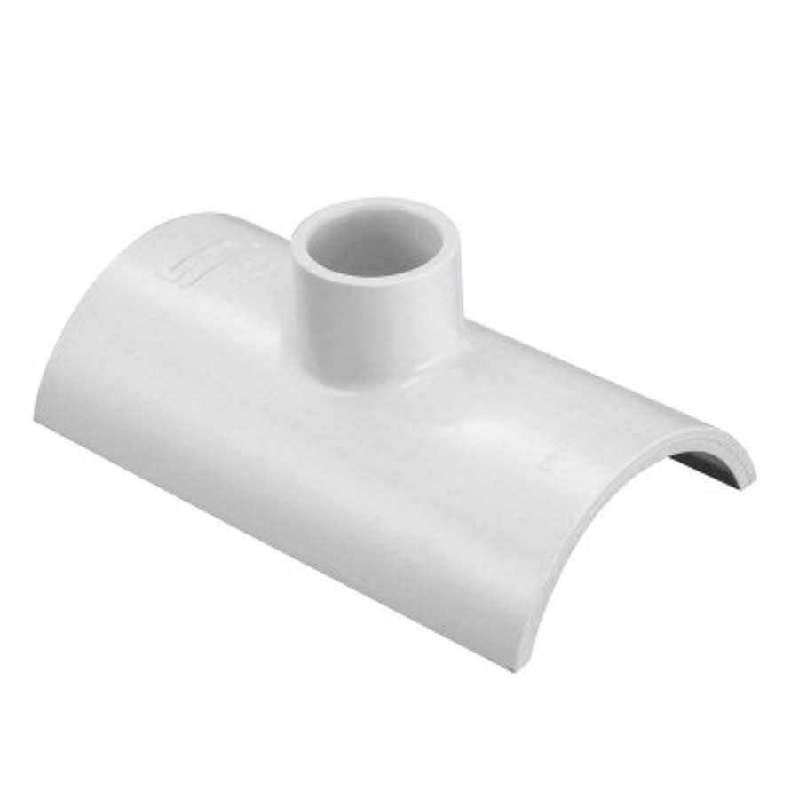 Snap-On Pipe Saddle, 1 in, 1 in Socket