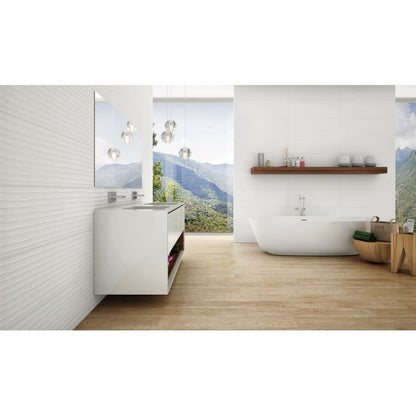 CENTER LINEAR WHITE 13X36