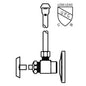 Loose Key Supply Kit, Polished Chrome