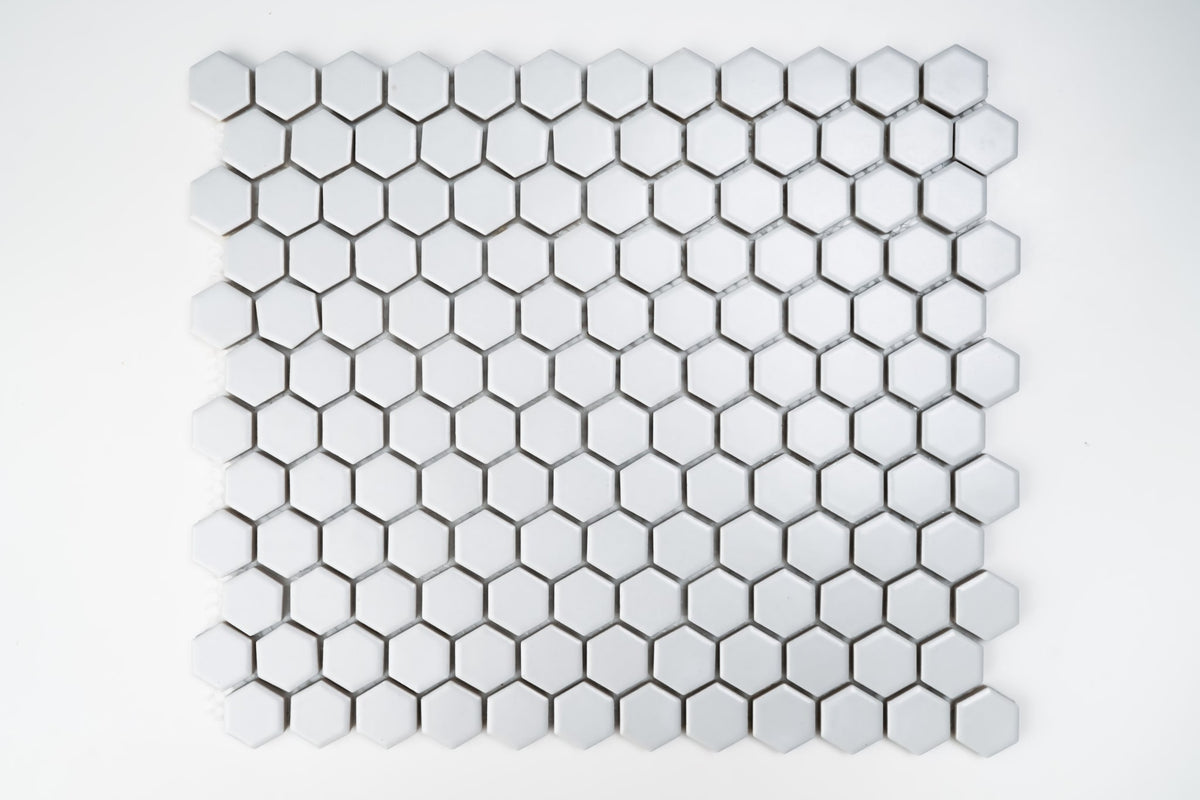 1x1 Grey Hexagon