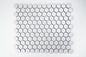 1x1 Grey Hexagon