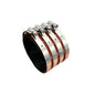 Heavy Duty Coupling, 6 in, No Hub, Stainless Steel