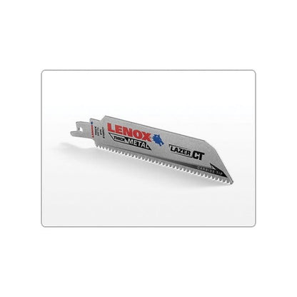 METALWOLF™ Carbide Tip Reciprocating Saw Blade, 6 in L, 8 tpi, 0.052 in THK
