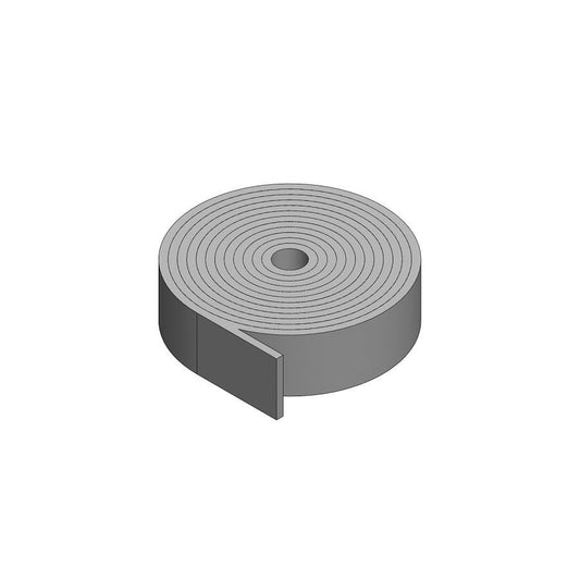 SILENCER™ Isolation Roll, 2 in W, 25 ft L, Polyester