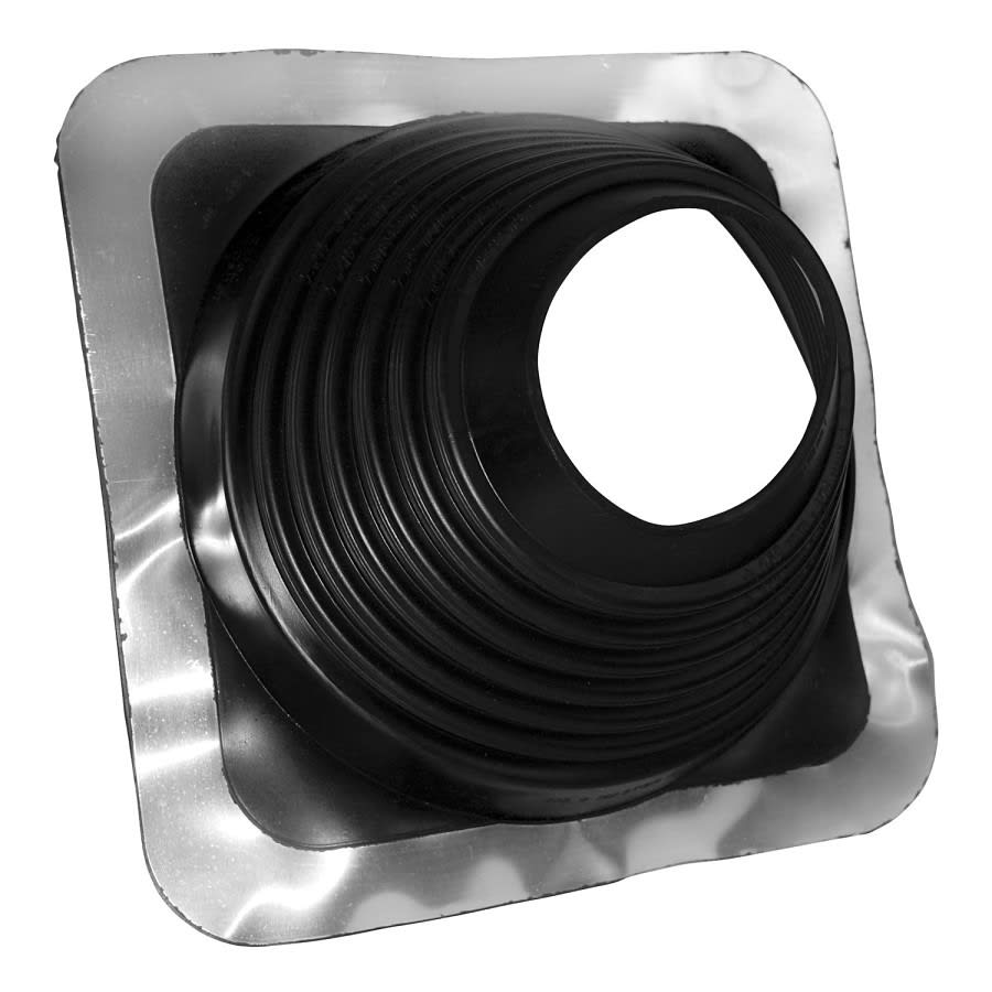 Closed to 4-3/4 in to 10 in Master Flash® 12 in x 12 in Base