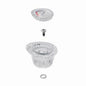Knob Handle Kit, Chateau®, Plastic, Clear