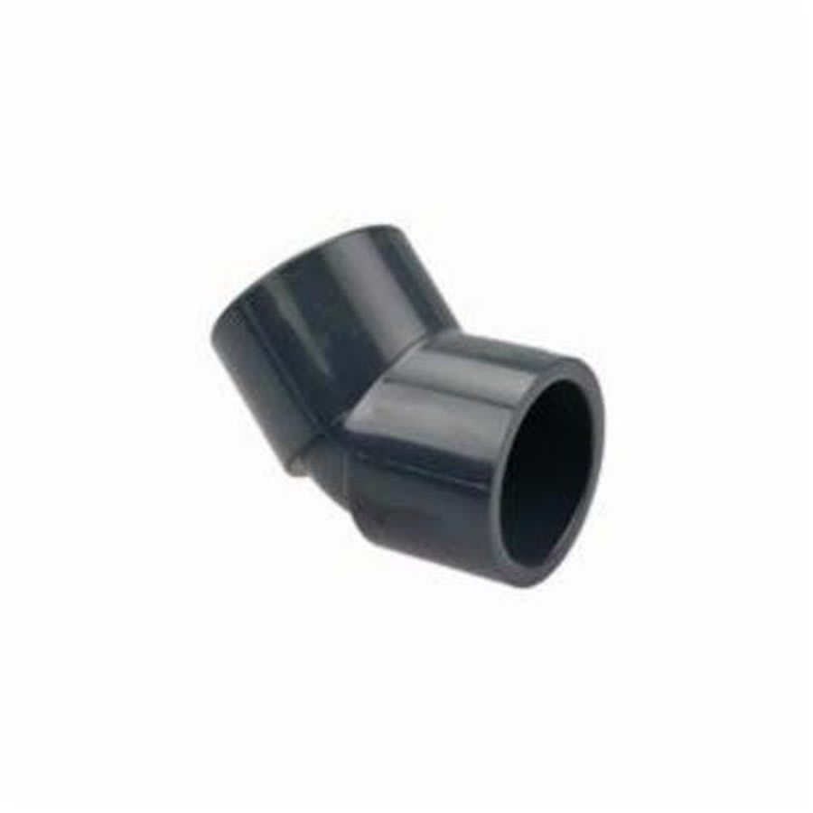 45 deg Elbow, 1/2 in, Socket, SCH 80/XH, PVC