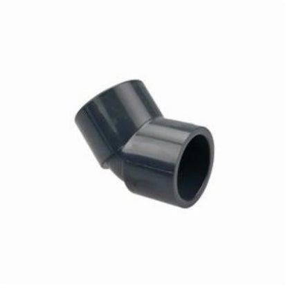 45 deg Elbow, 1/2 in, Socket, SCH 80/XH, PVC