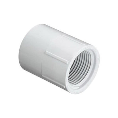 Female Adapter, 5 in, Socket x FNPT, SCH 40/STD, PVC