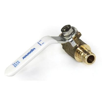 1-Piece Ball Valve, 1/2 in, Expansion PEX, Full Port, Stainless Steel Ball, Brass