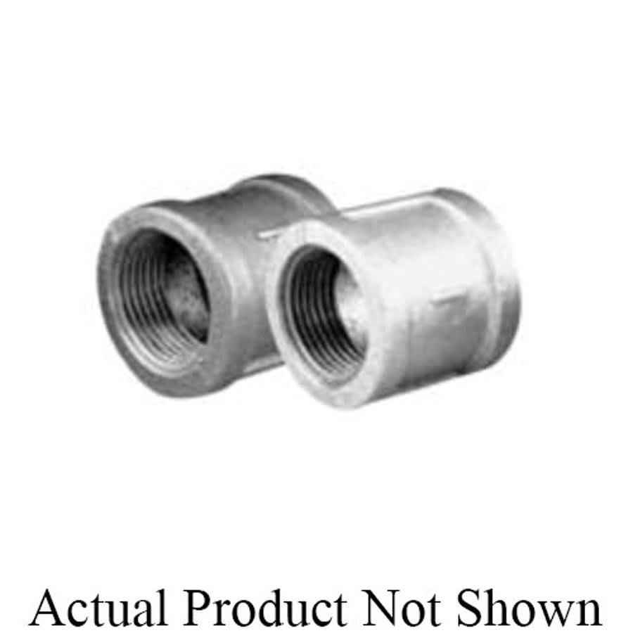 Coupling, 1-1/2 in, FNPT, 150 lb, Malleable Iron, Galvanized