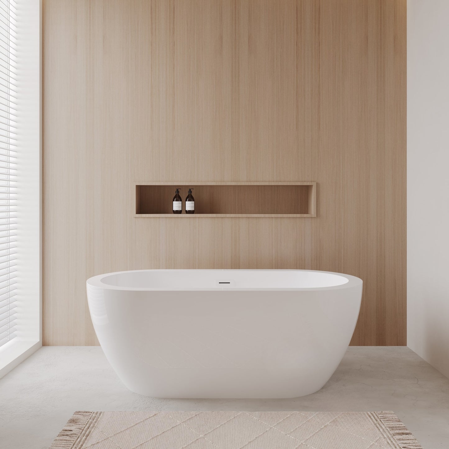 Soho Freestanding Bathtub - 59.75W x 23H x 29.25D