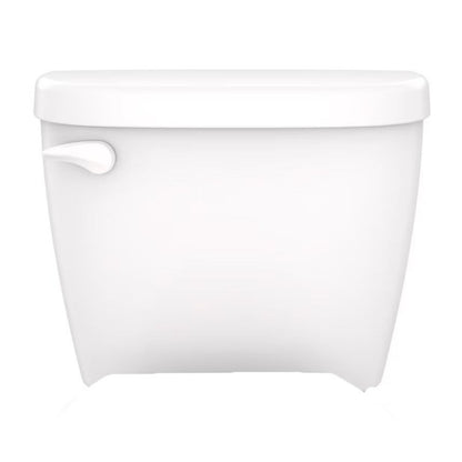 Maxwell® Toilet Tank, Bowl Mount, 4 in Rough, ADA, Left Hand Lever, 1.28 gpf, White
