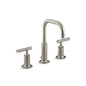 Purist® Widespread Lavatory Faucet, ADA, 2 Handle, 3-Hole, 1.2 gpm, Vibrant Brushed Nickel