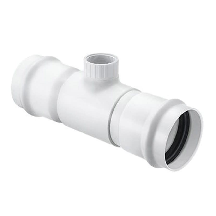 Tee, 2-1/2 x 1 in, Socket, SCH 80/XH, PVC