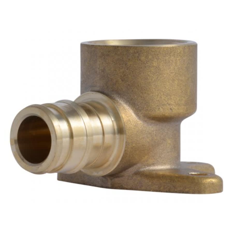 Drop Ear 90 deg Elbow, 1/2 in, Expansion PEX x FNPT, Brass