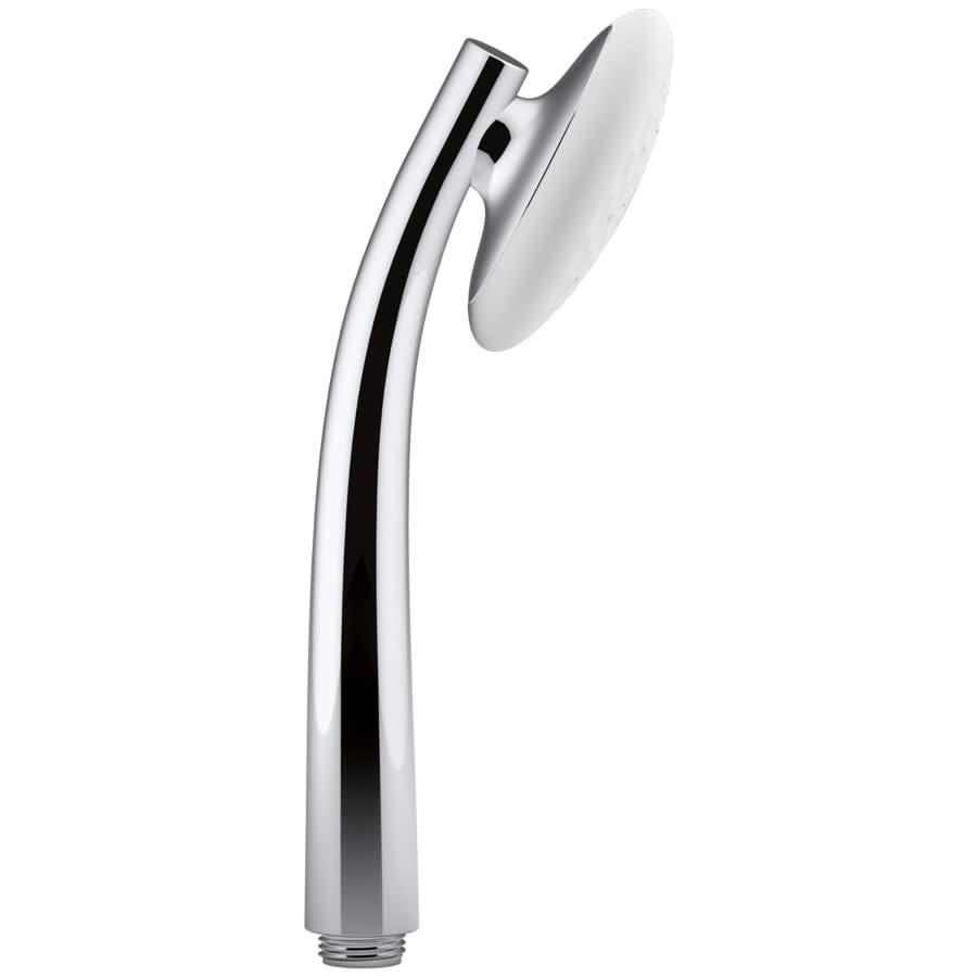 Exhale 1.5 GPM Round Multi Function Rain Hand Shower with Silicone Sprayface and Katalyst Technology