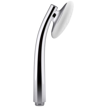 Exhale 1.5 GPM Round Multi Function Rain Hand Shower with Silicone Sprayface and Katalyst Technology