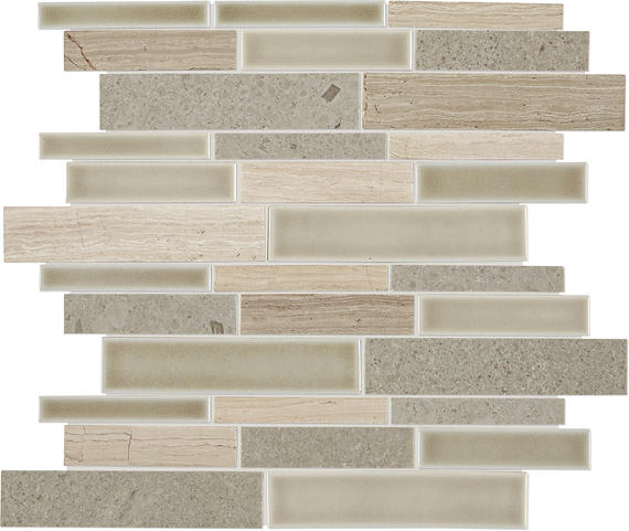 Raine Cumulus Grey Blend River Pebble Irregular Shape